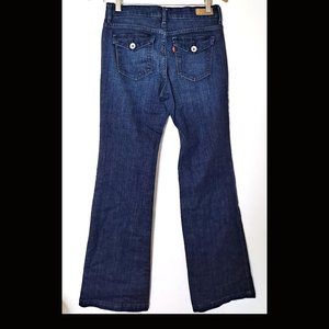 Levi’s Women’s Boot Cut Flap Pocket Jeans 6M Blue